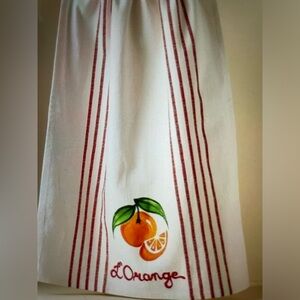 ❤️ ANTHROPOLOGIE HARLIE BROWN STUDIO BELLE JOURNEE DISH TOWEL NEW